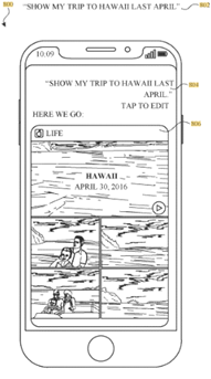 Figure 2 - Figure from one of Apple’s patent applications which seems to show a more contextually aware Siri