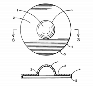 Fidget spinner patent figure